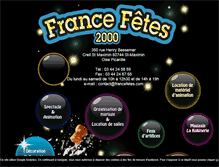 Tablet Screenshot of francefetes.com